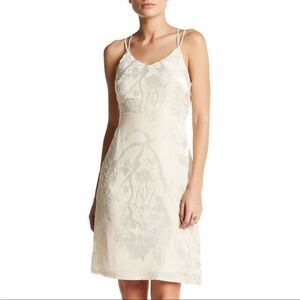 NWT Romeo & Juliette Sleeveless Ivory Crossback Dress - Size Small